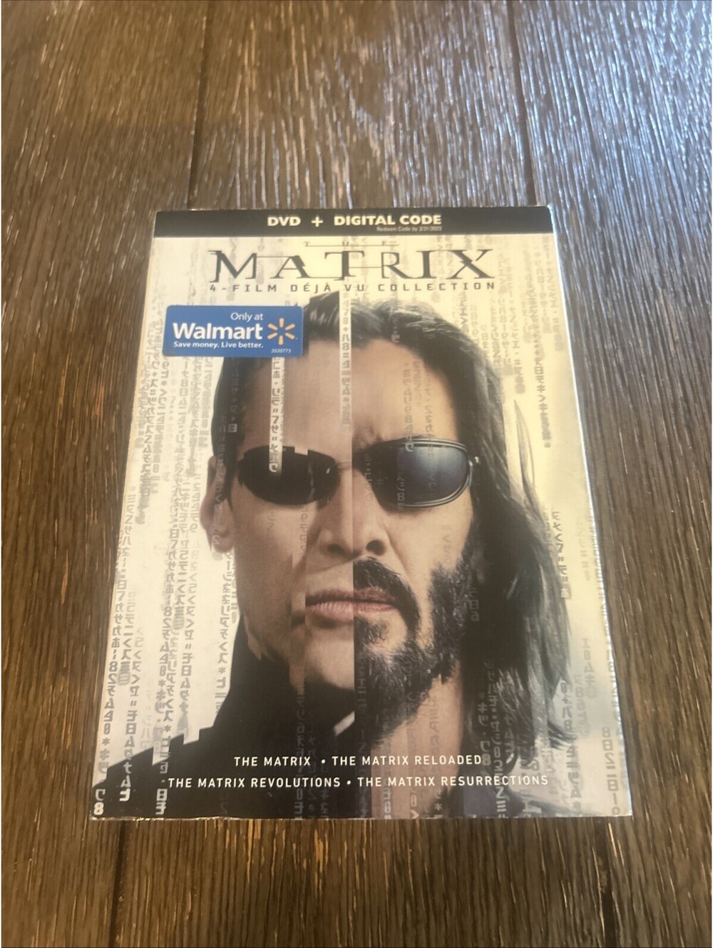Matrix 4-Film Deja Vu Collection DVD with slipcover